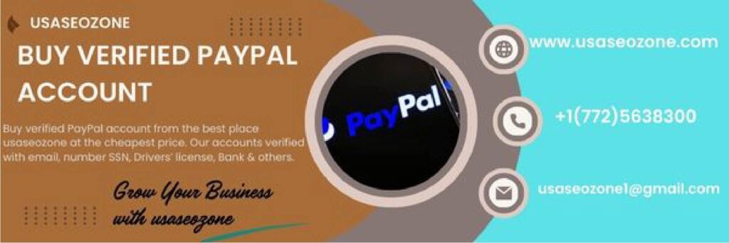 Buy verified PayPal account from the best place usaseozone at the cheapest price. Our accounts verified with email, number SSN, Drivers’ license, Bank & others.