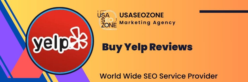 Buy Yelp Reviews from the best place usaseozone at the cheapest price. We will provide 100% elite, secure and real reviews from USA old verified account.